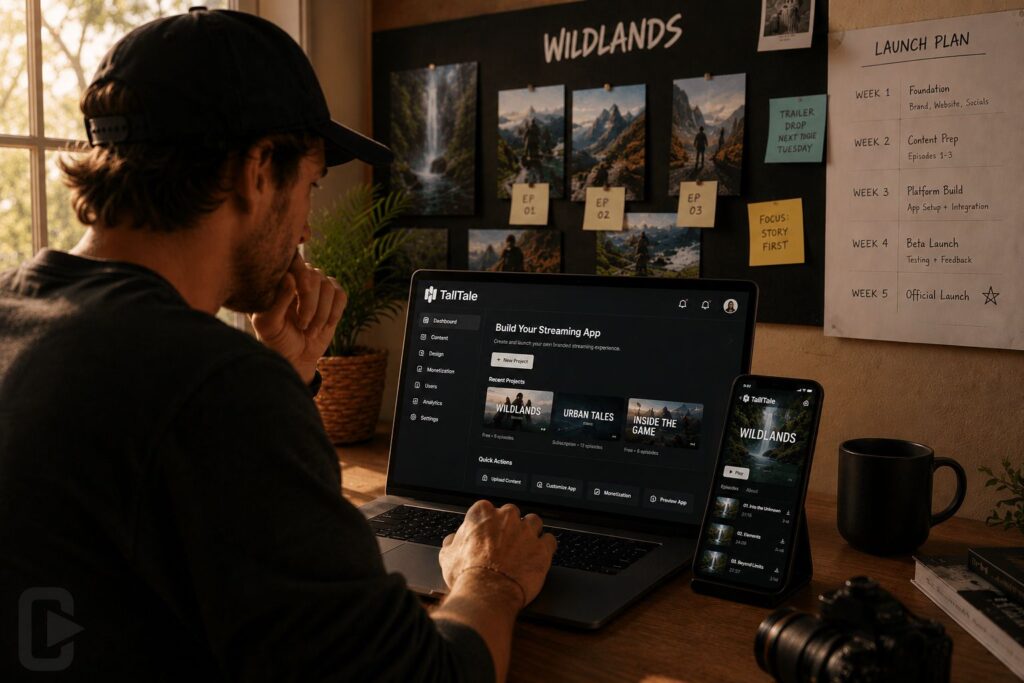 Streaming app launch guide for creators